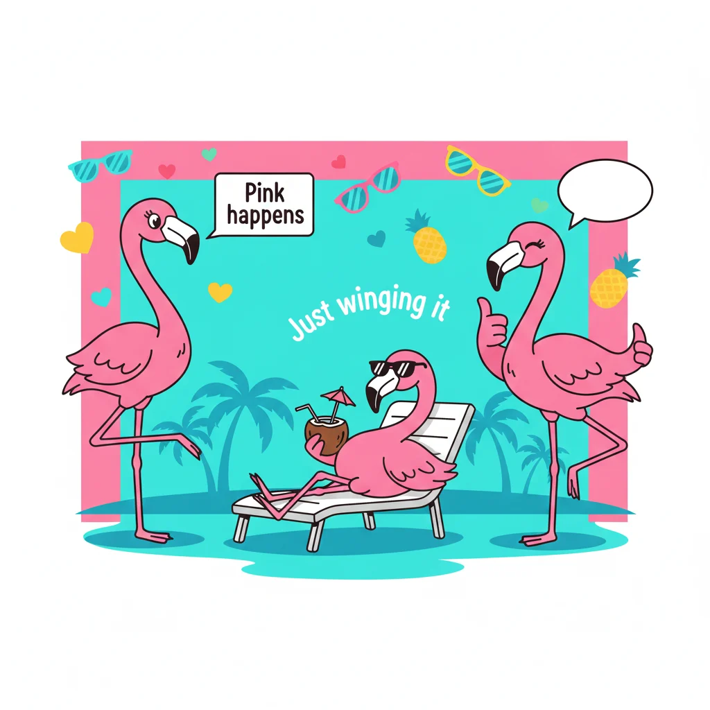 Flamingo Puns