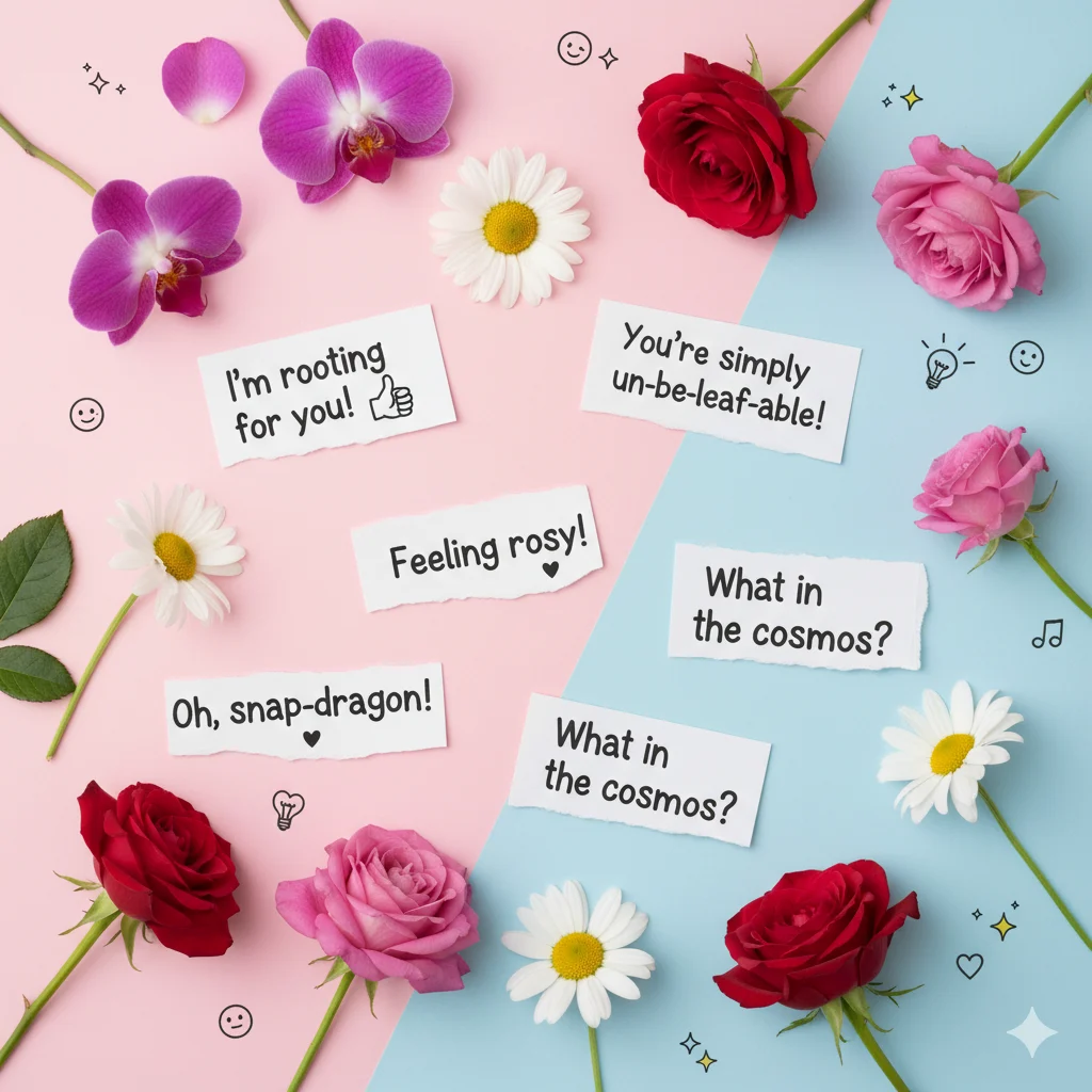 Funny Flower Puns
