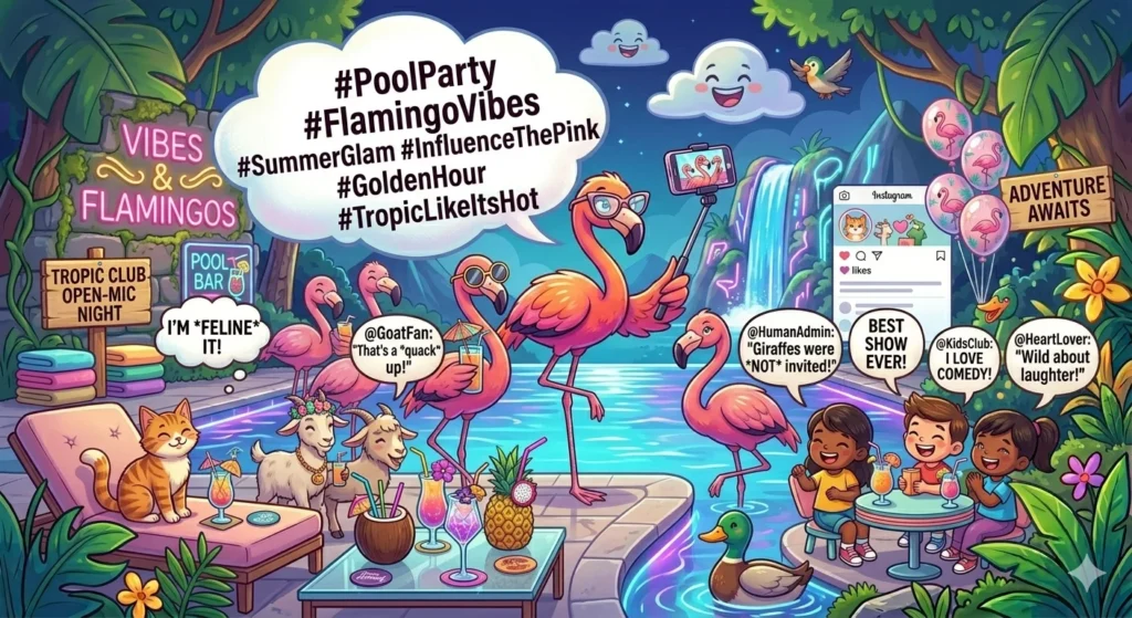 Flamingo Puns