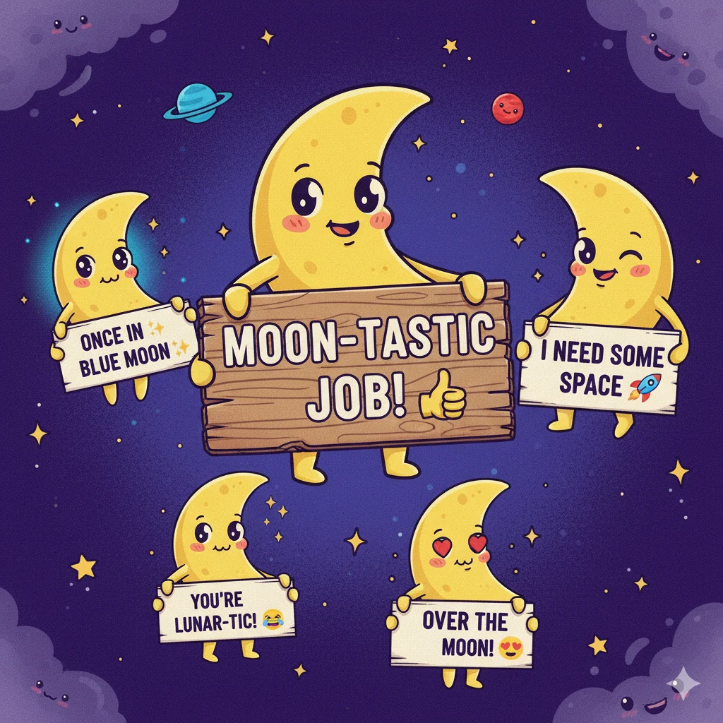 Moon Puns