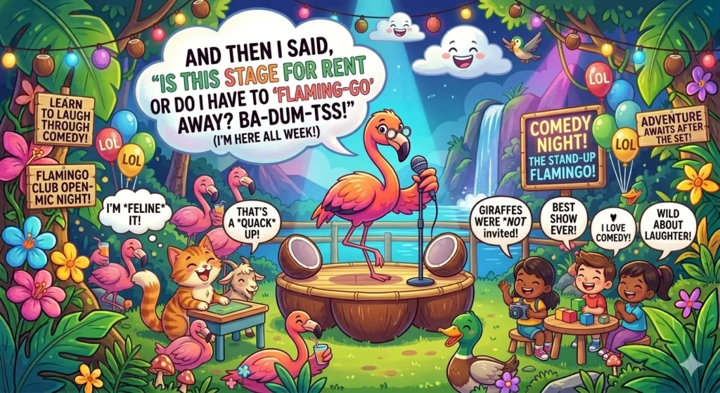Flamingo Puns