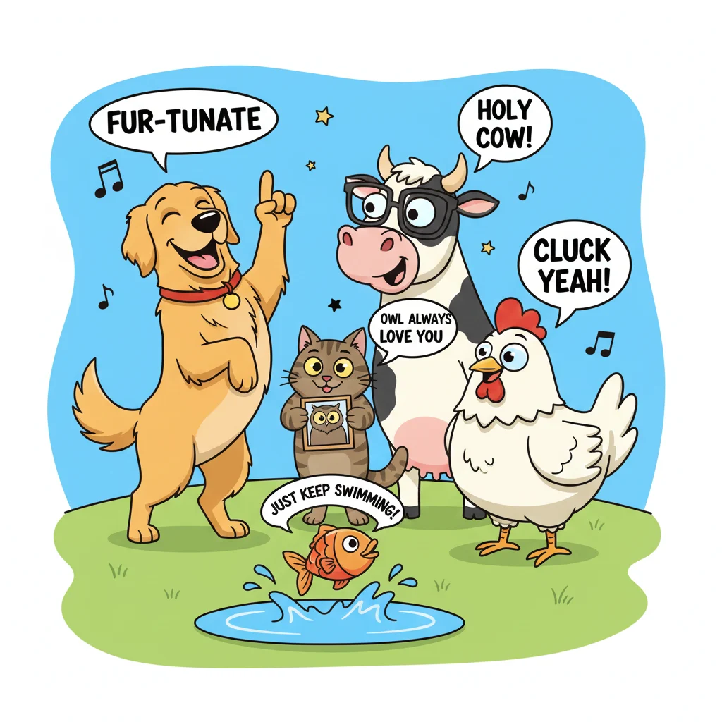 Animal Puns One Liners