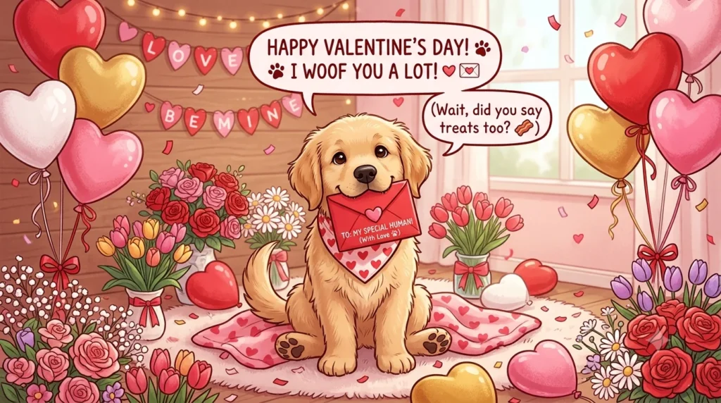 Dog Valentine’s Puns