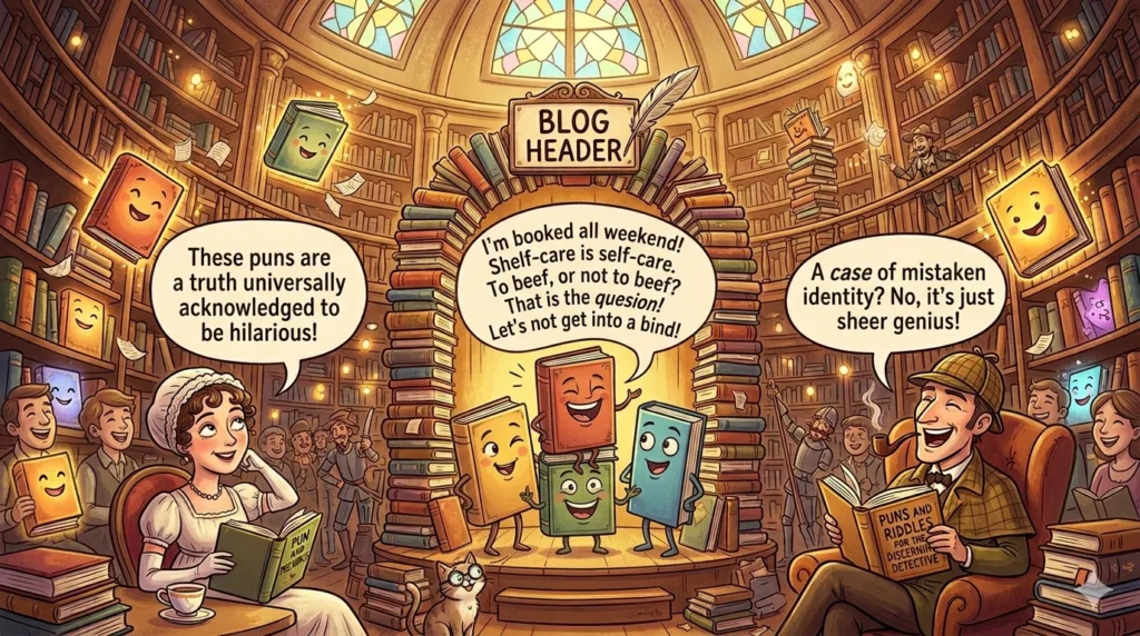 literature puns