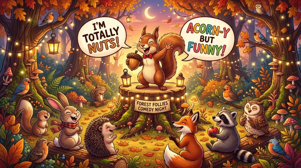 Squirrel Puns