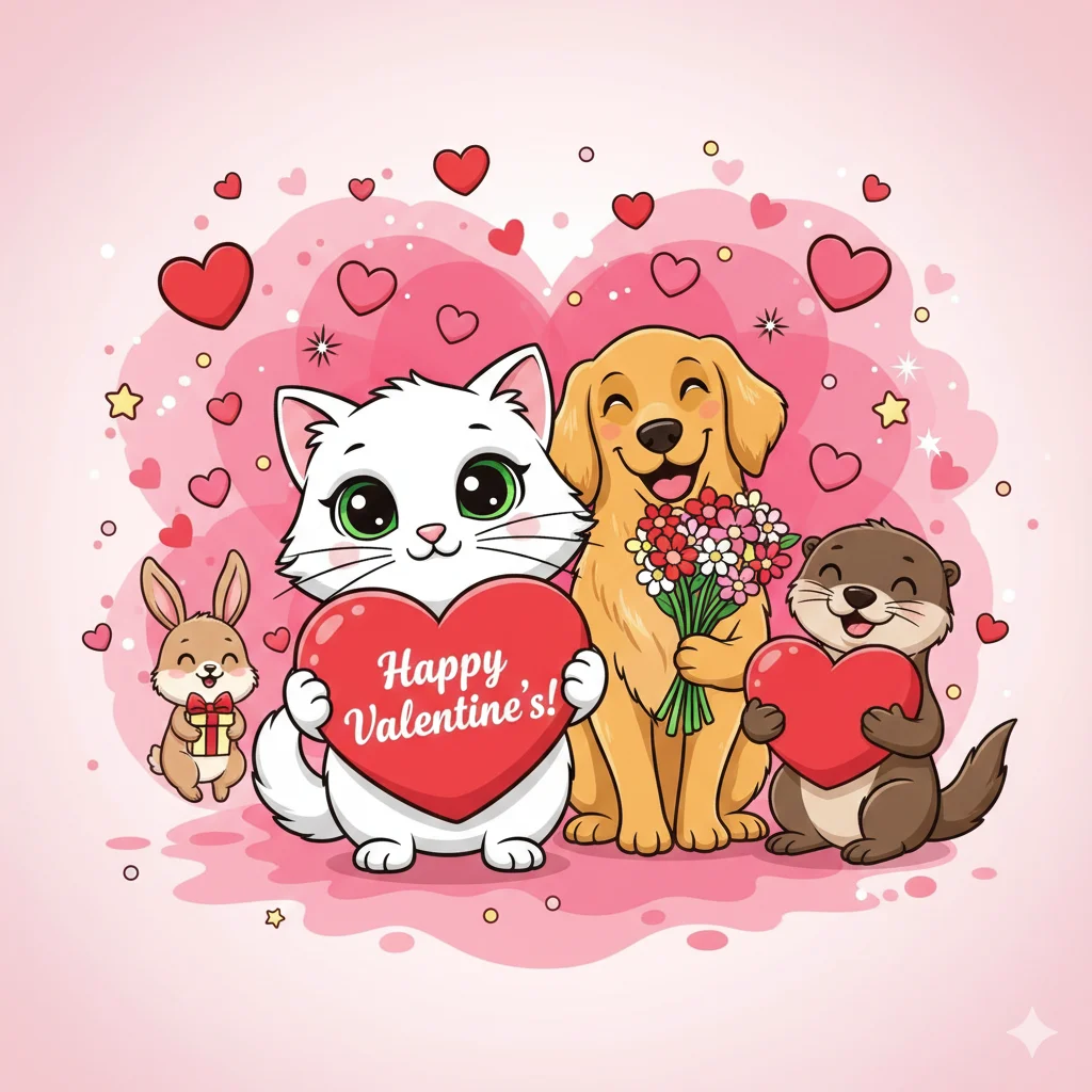 Animal Valentines Puns