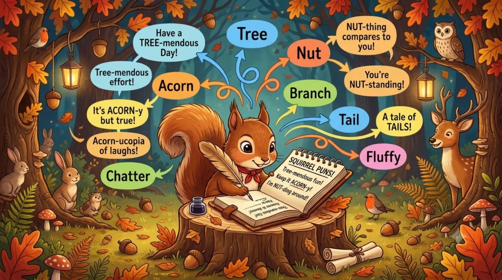 Squirrel Puns