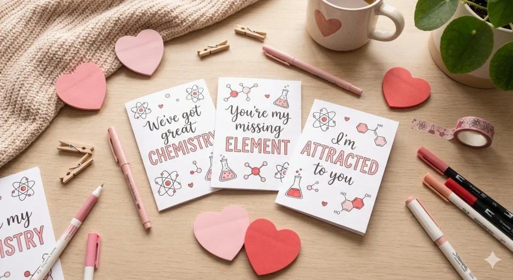 chemistry valentines puns