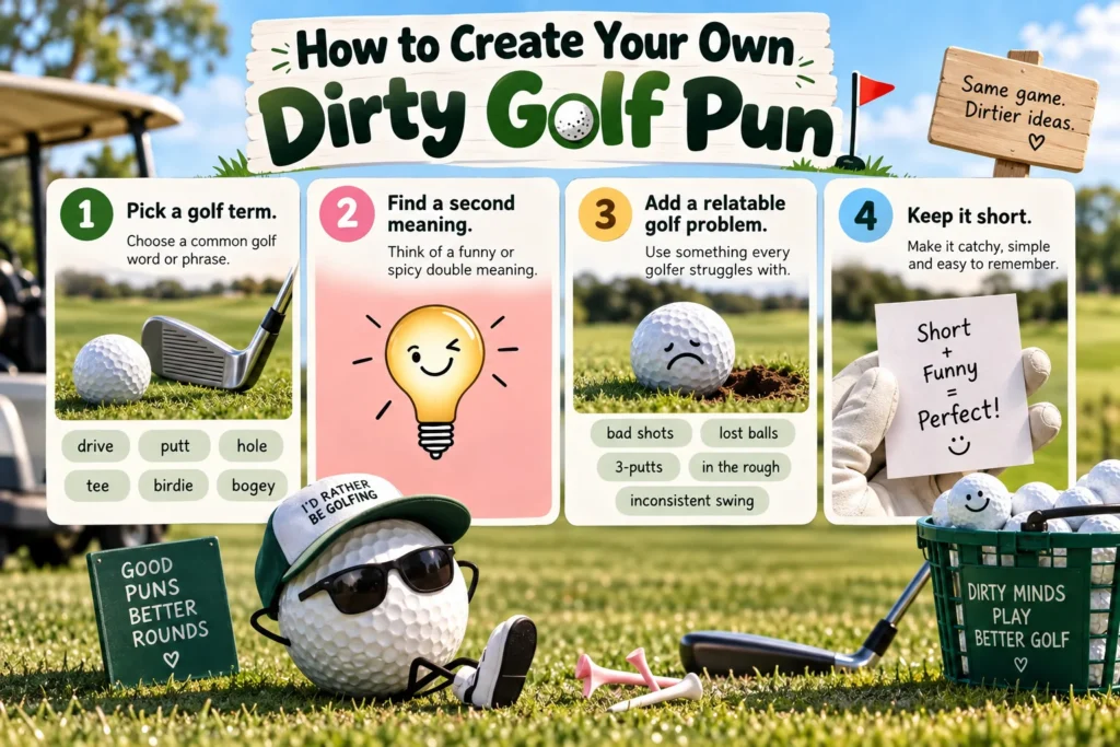 dirty golf puns