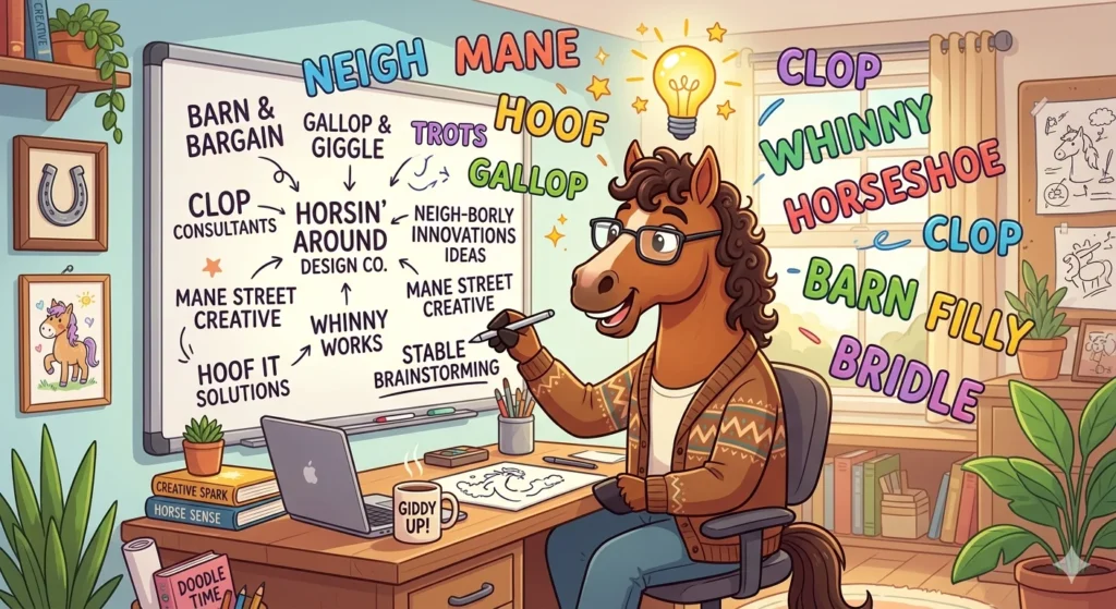 dirty horse names puns