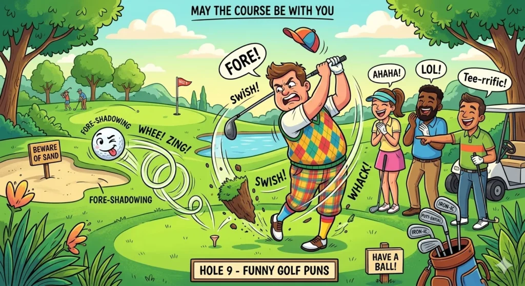 dirty golf puns