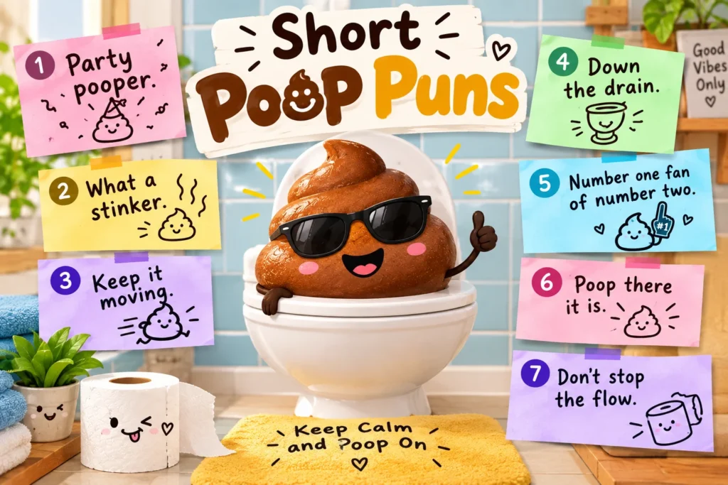 shit puns