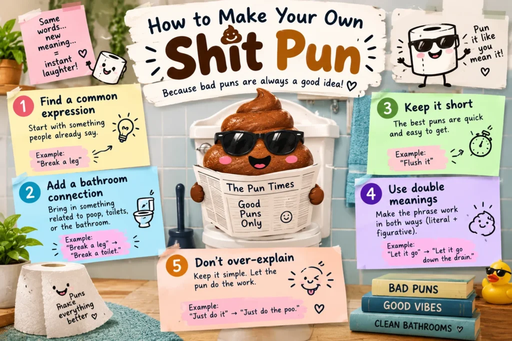 shit puns