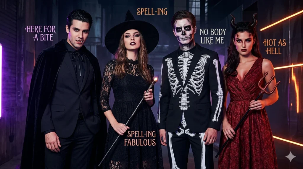 adult halloween puns