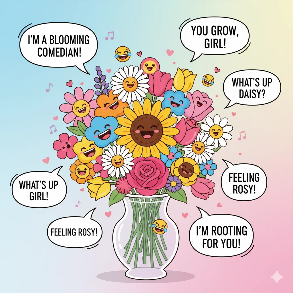 Flower Puns One-Liners