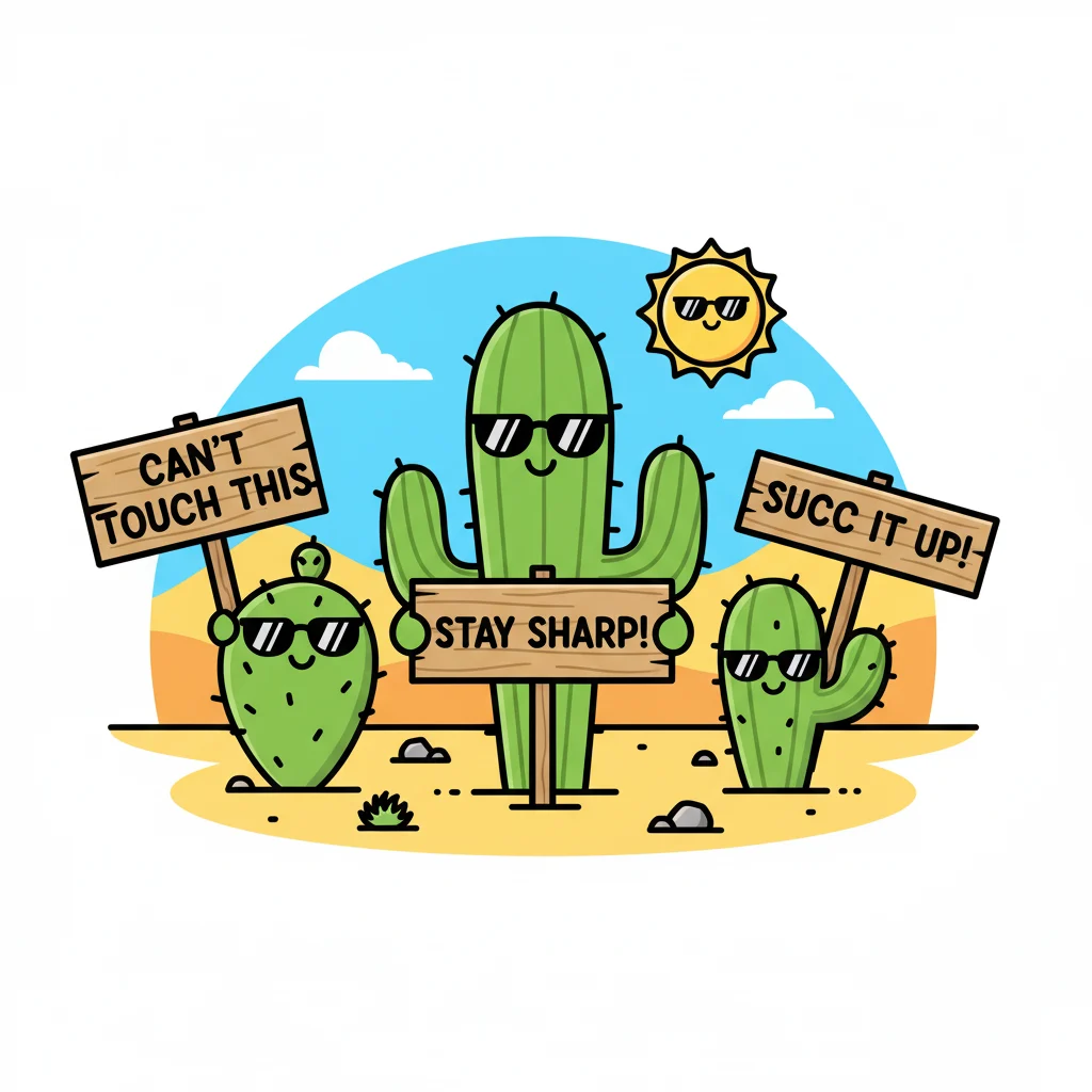 Cactus Puns