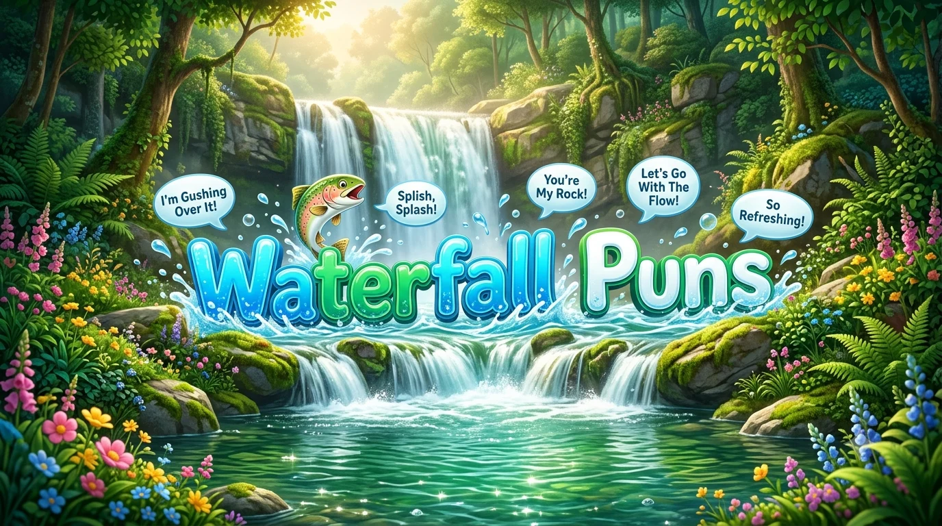 Waterfall Puns