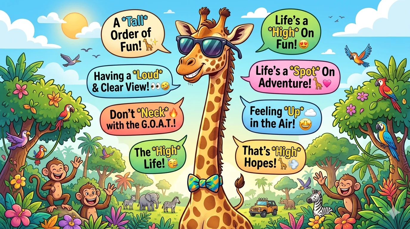 Giraffe Puns