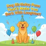 dog birthday puns