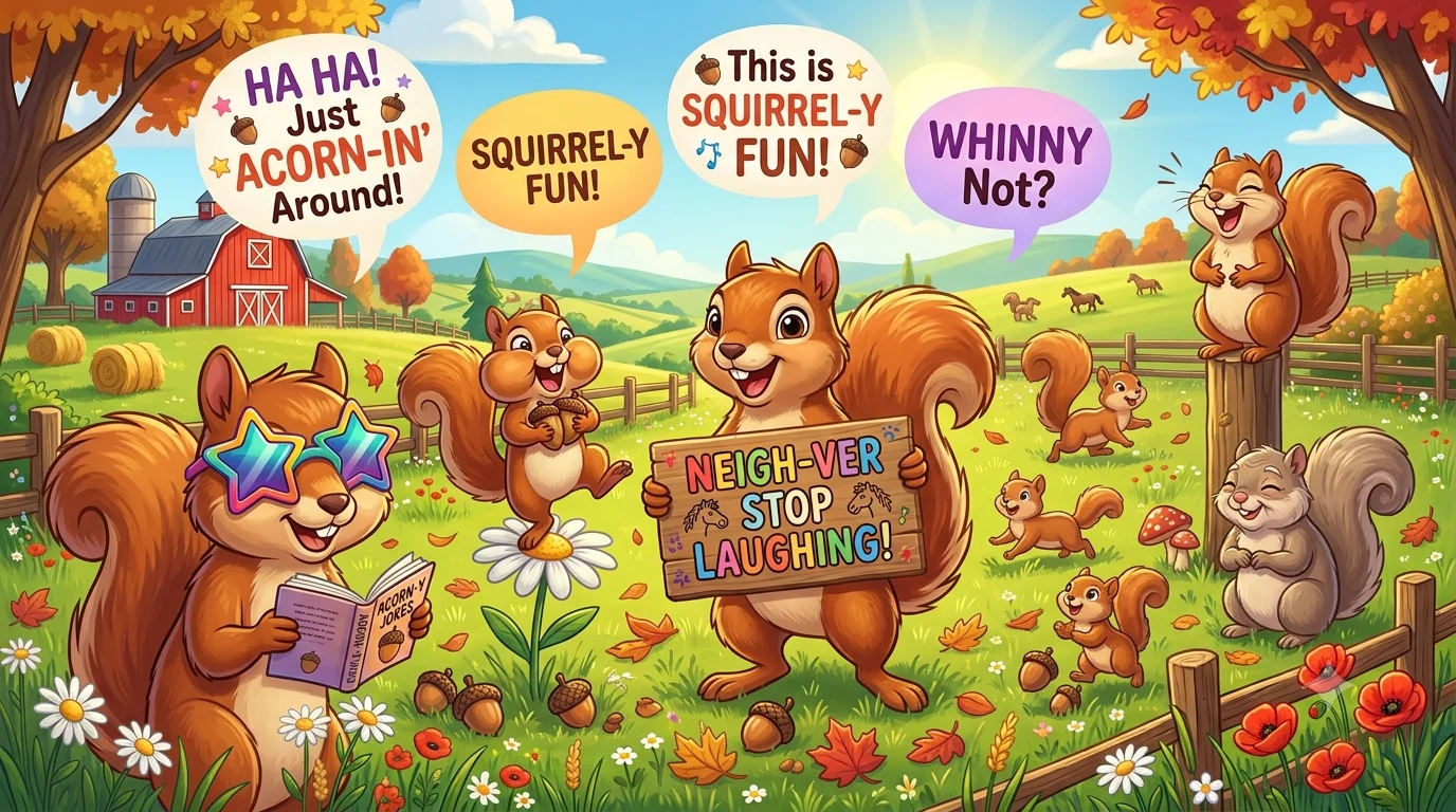 Squirrel Puns
