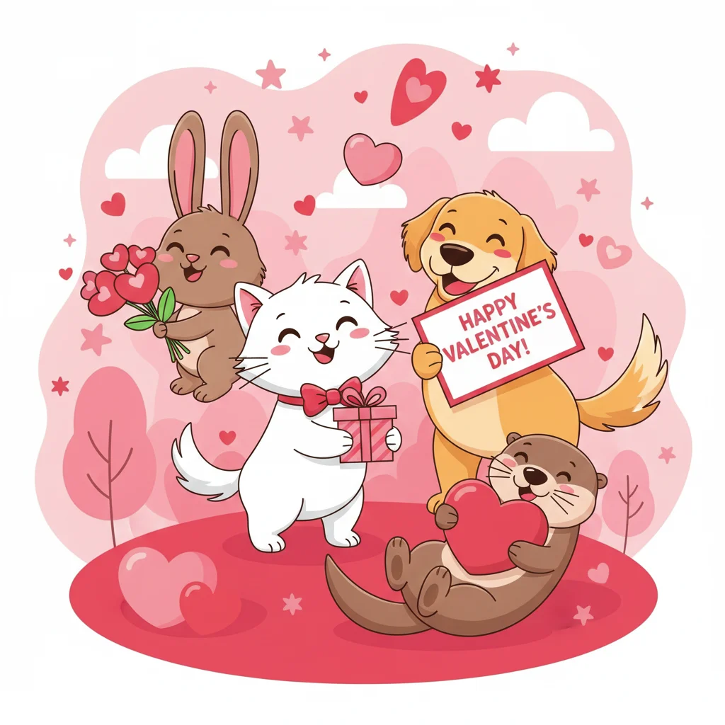 Animal Valentines Puns