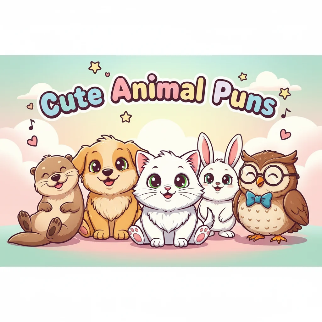 cute animal puns