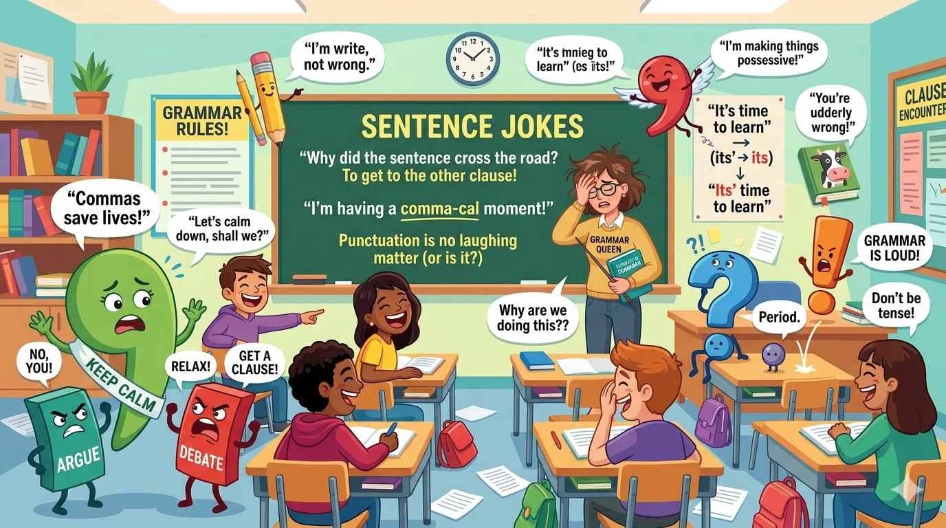 grammar puns
