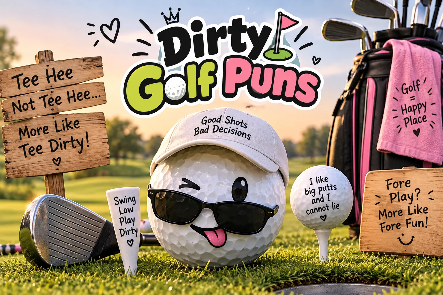 dirty golf puns