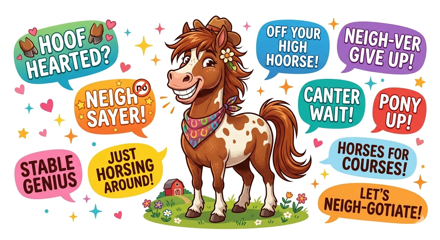 dirty horse names puns